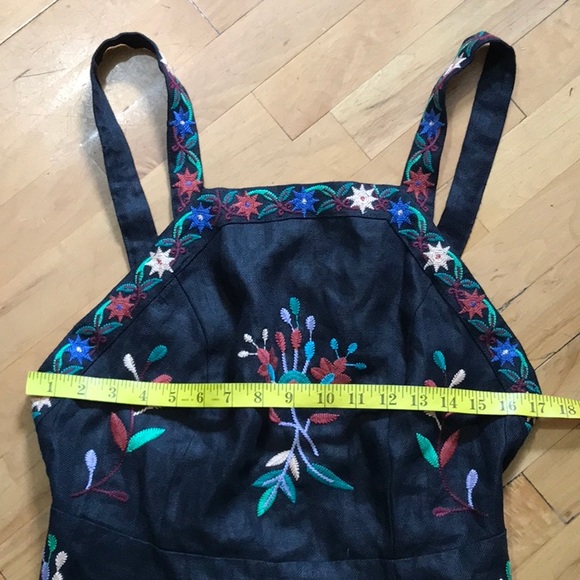 Zara Embroidered Romper - Picture 9 of 12